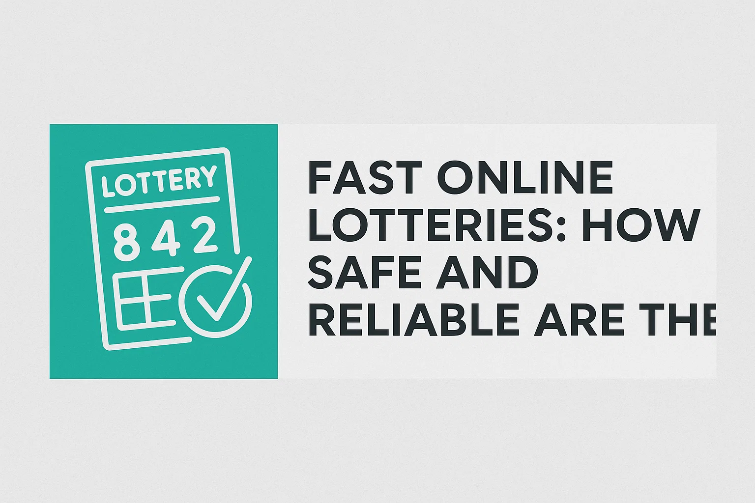 Fast Online Lotteries: How Safe and Reliable Are They?